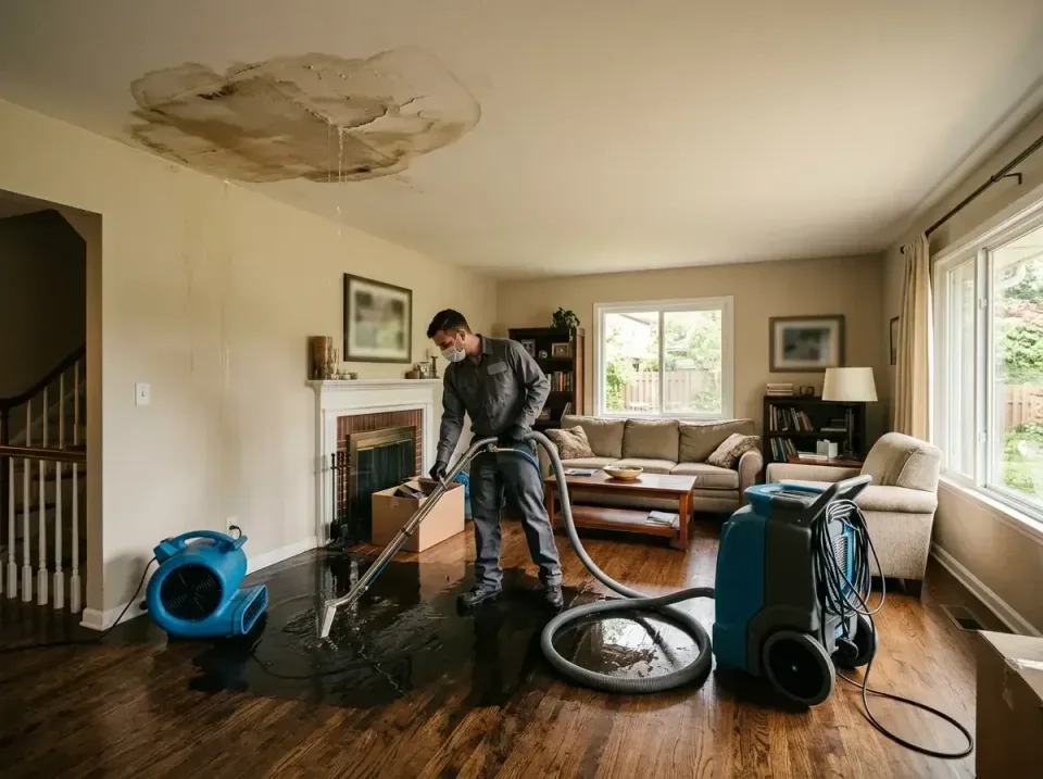 attic-pipe-burst-ceiling-drip-008 — frequently asked questions, Water Damage Restoration & Carpet Care in North Olmsted, OH